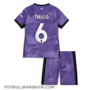 Liverpool Thiago Alcantara #6 Replika Tredje Tröja Barn 2023-24 Kortärmad (+ Korta byxor)